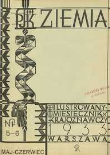 Ziemia, 1933, R. 23, nr 5/6