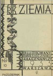 Ziemia, 1933, R. 23, nr 10