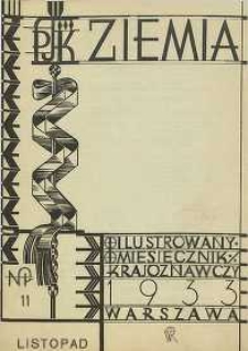 Ziemia, 1933, R. 23, nr 11