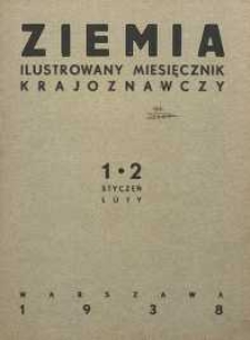 Ziemia, 1938, R. 28, nr 1/2