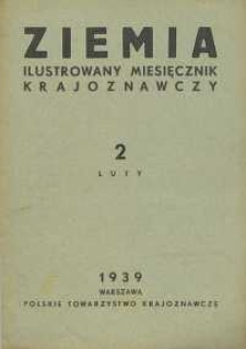 Ziemia, 1939, R. 29, nr 2