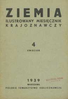 Ziemia, 1939, R. 29, nr 4