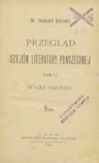 Przegląd dziejów literatury powszechnej T.2. Wieki średnie