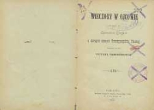 Wieczory w Ojcowie czyli Opowiadania Grzegorza o dawnych czasach Rzeczypospolitej Polskiej