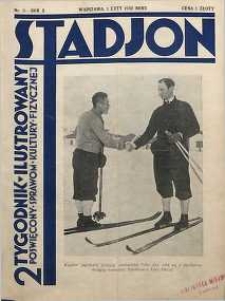 Stadjon : Ilustrowany Tygodnik Sportowy, 1932, R. 10, nr 3