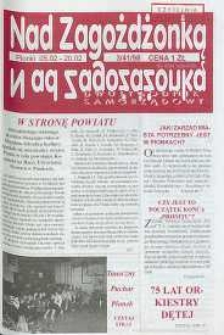Nad Zagożdżonką, 1998, nr 3