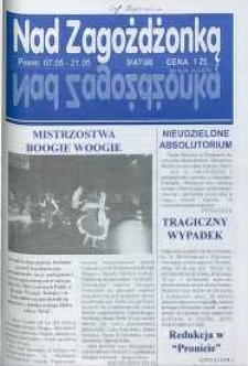 Nad Zagożdżonką, 1998, nr 9