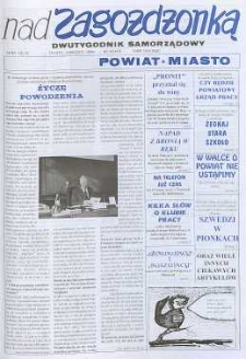 Nad Zagożdżonką, 1999, nr 4