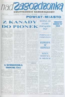 Nad Zagożdżonką, 1999, nr 12