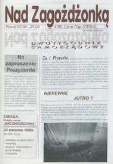 Nad Zagożdżonką, 1996, nr 4