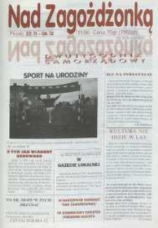 Nad Zagożdżonką, 1996, nr 11