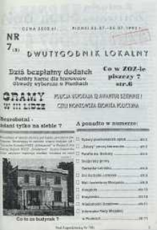 Nad Zagożdżonką, 1993, nr 7