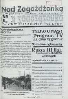 Nad Zagożdżonką, 1993, nr 8