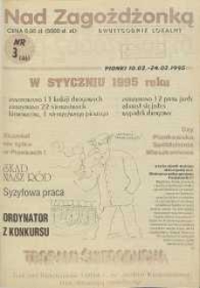 Nad Zagożdżonką, 1995, nr 3