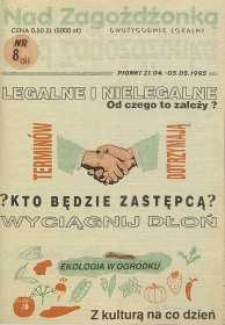 Nad Zagożdżonką, 1995, nr 8