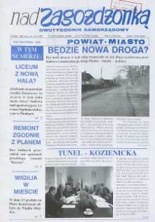 Nad Zagożdżonką, 2008, nr 1