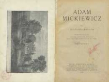 Adam Mickiewicz T. 1