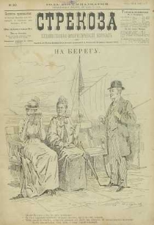 Strekoza : hudožestvenno – ûmorističeskij žurnal’, 1893, nr 20