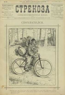 Strekoza : hudožestvenno – ûmorističeskij žurnal’, 1893, nr 25