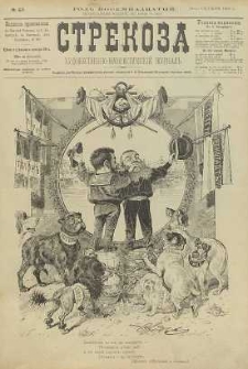 Strekoza : hudožestvenno – ûmorističeskij žurnal’, 1893, nr 43