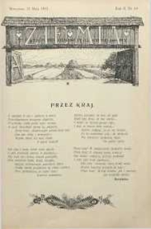 Ziemia, 1911, R. 2, nr 19