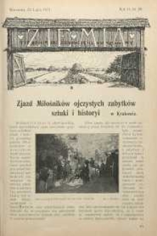 Ziemia, 1911, R. 2, nr 29