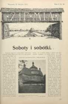 Ziemia, 1911, R. 2, nr 34