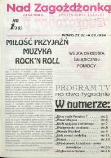 Nad Zagożdżonką, 1994, nr 1