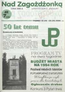 Nad Zagożdżonką, 1994, nr 7
