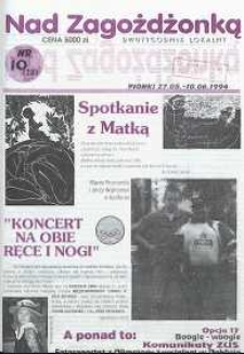 Nad Zagożdżonką, 1994, nr 10