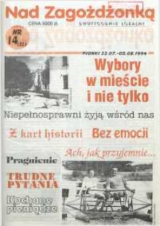 Nad Zagożdżonką, 1994, nr 14