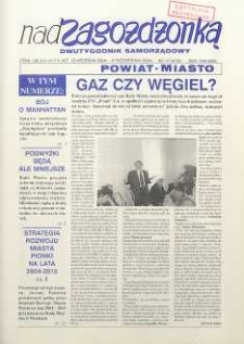 Nad Zagożdżonką, 2004, nr 17