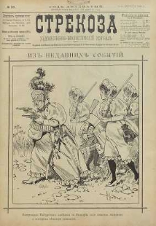 Strekoza : hudožestvenno – ûmorističeskij žurnal’, 1895, nr 33
