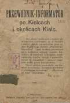 Przewodnk - Informator po Kielcach i okolicach Kielc