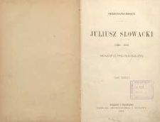 Juliusz Słowacki : (1809-1849) : bibliografia psychologiczna T. 3