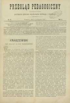 Przegląd Pedagogiczny, 1887, R. 6, nr 8