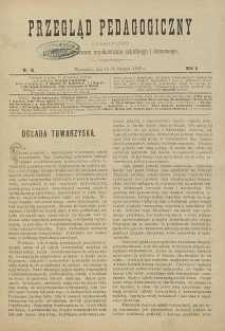 Przegląd Pedagogiczny, 1887, R. 6, nr16