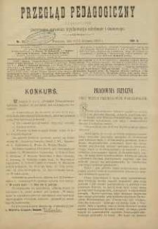 Przegląd Pedagogiczny, 1887, R. 6, nr 22