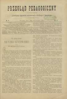 Przegląd Pedagogiczny, 1889, R. 8, nr 9