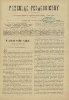 Przegląd Pedagogiczny, 1889, R. 8, nr 11