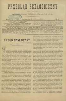 Przegląd Pedagogiczny, 1889, R. 8, nr 12