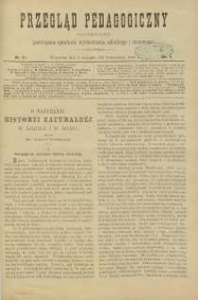 Przegląd Pedagogiczny, 1889, R. 8, nr 21