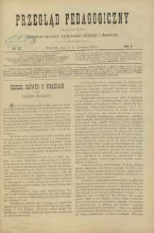 Przegląd Pedagogiczny, 1889, R. 8, nr 22