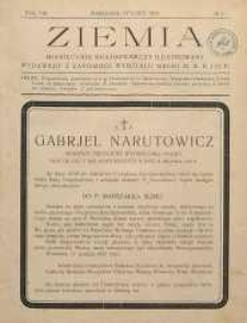 Ziemia, 1923, R. 8, nr 1