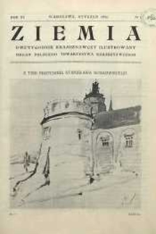 Ziemia, 1926, R. 11, nr 1