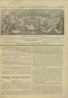Przegląd Pedagogiczny : Czasopismo poświęcone wychowaniu szkolnemu i domowemu, 1892, R. 11, nr 3