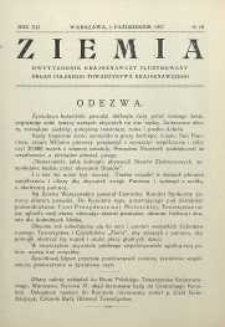 Ziemia, 1927, R. 12, nr 19