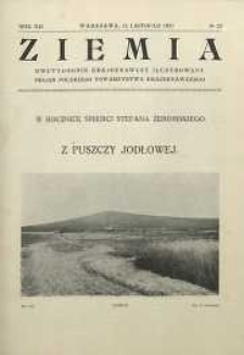 Ziemia, 1927, R. 12, nr 22