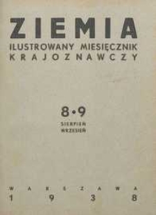Ziemia, 1938, R. 28, nr 8/9