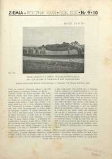 Ziemia, 1937, R. 27, nr 9/10